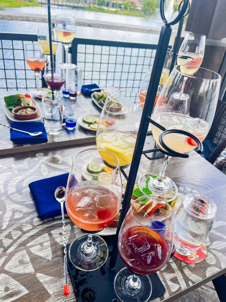 A Disney Springs Afternoon With Cocktail Classes And Sangria Glasses